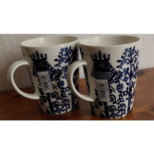 Taika Mug L Night Blue Set Of Two Mugs Franckly