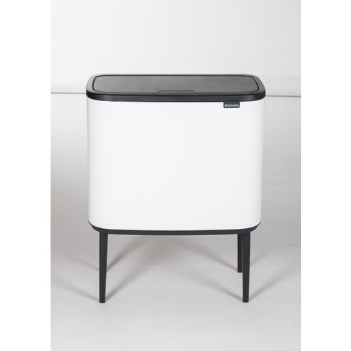 Brabantia Bo Pedal Bin 11 + 23 L, White