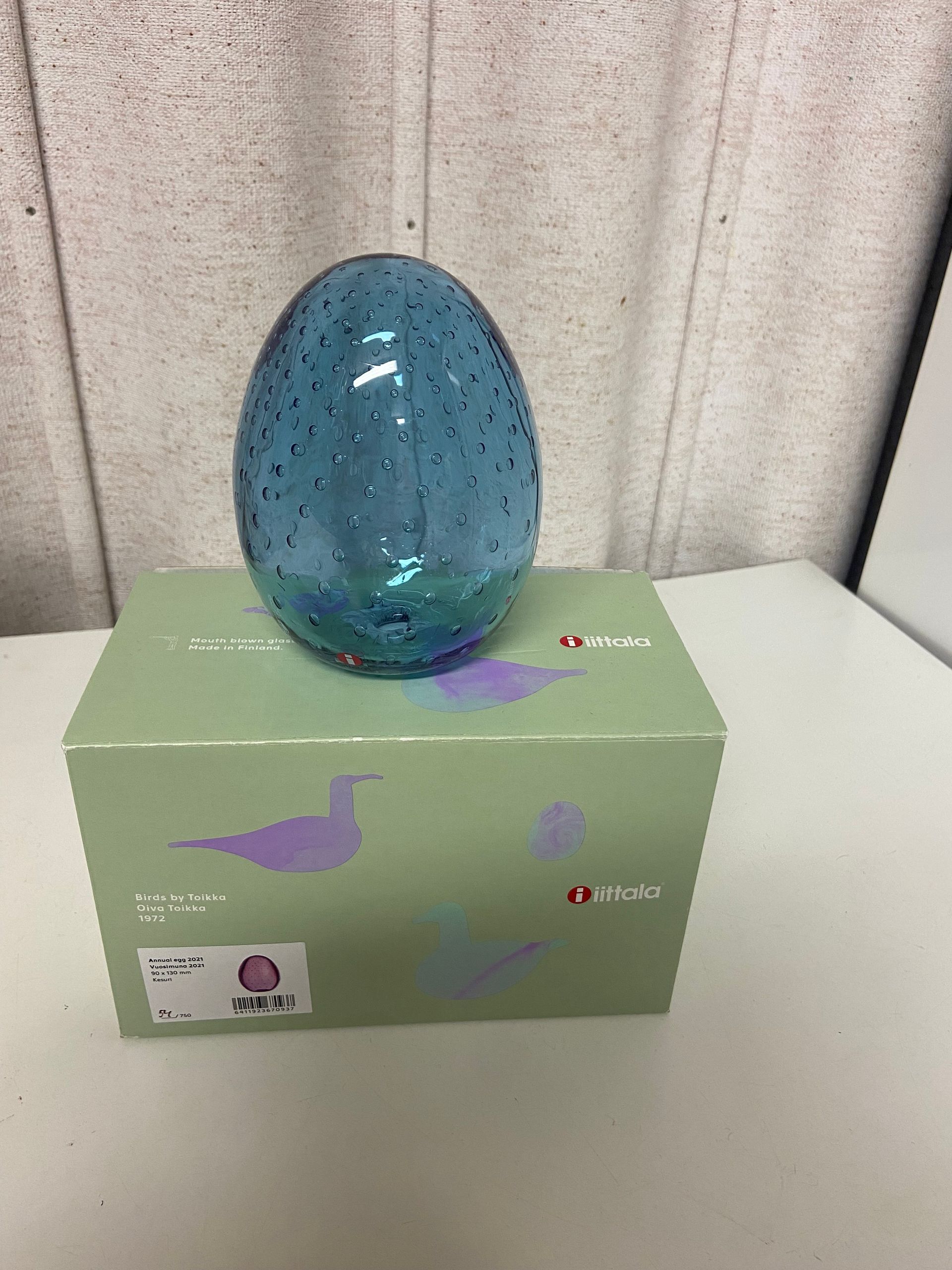 Sale! イッタラ　バード　アニュアルエッグ　2021 Kesuri Sale! イッタラ バード アニュアルエッグ 2021 Kesuri 販売終了】Birds