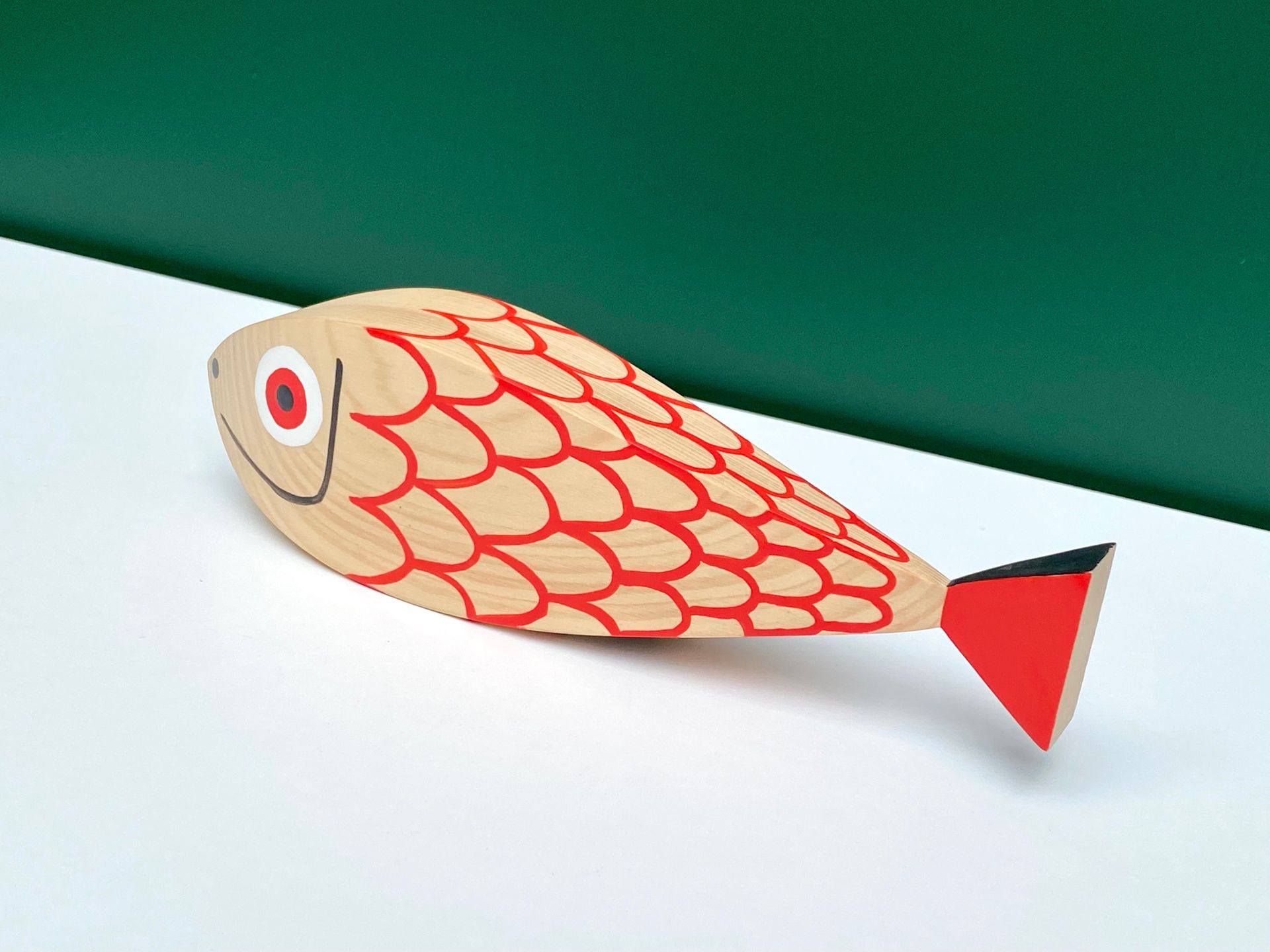 Vitra Alexander Girard Wooden Doll, Fish mother ONLY | Franckly