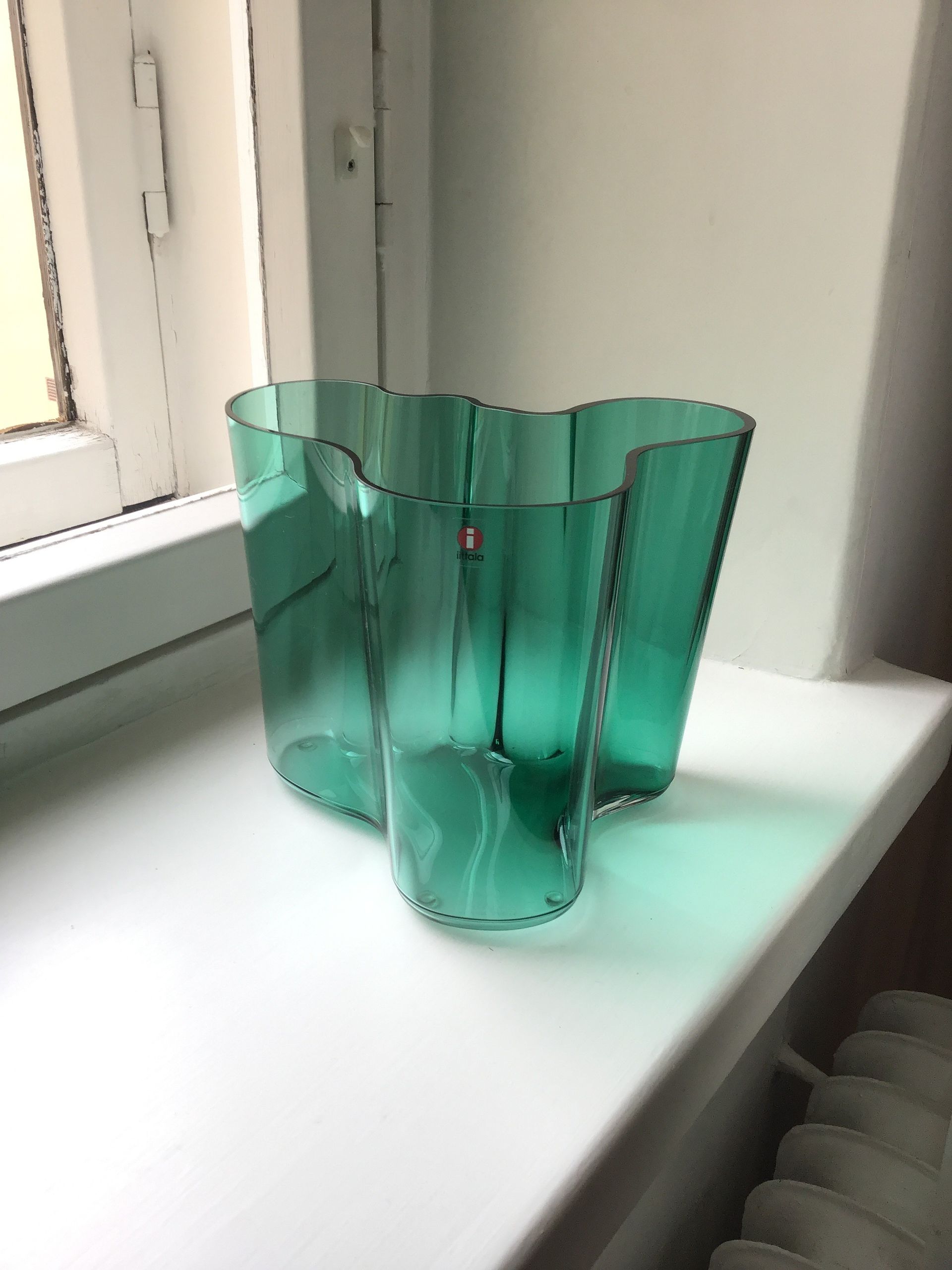 Aalto vase 160 mm, emerald | Franckly