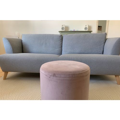 brysomme Citron Kassér Adamia sofa, 205 cm, grey | Franckly