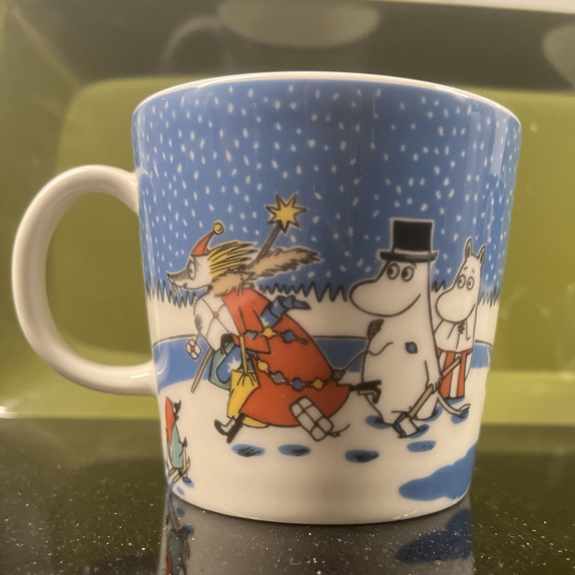 Arabian Moomin mug, Christmas mug 20042005 Franckly