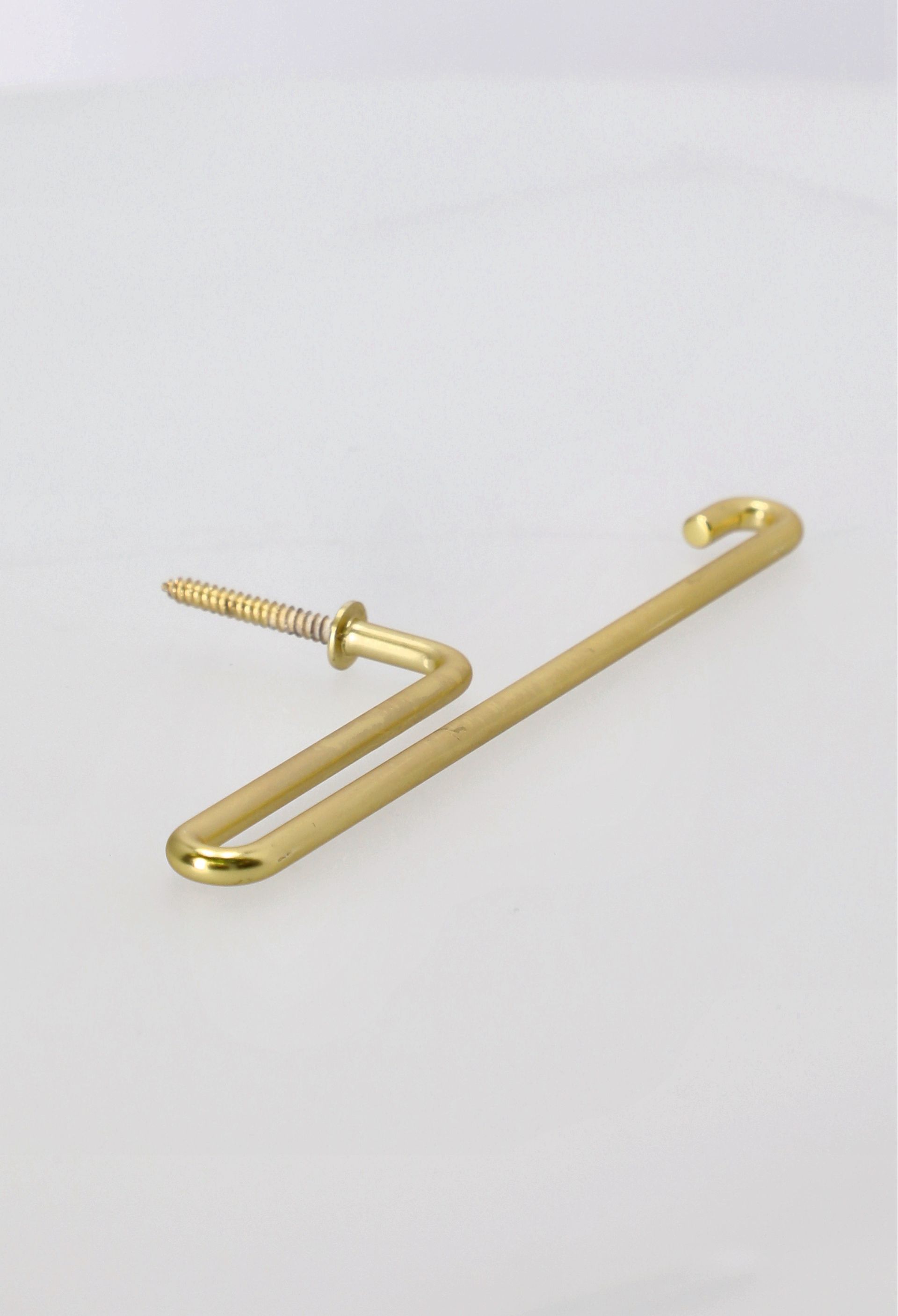 Wall hook, large, matt gold Franckly