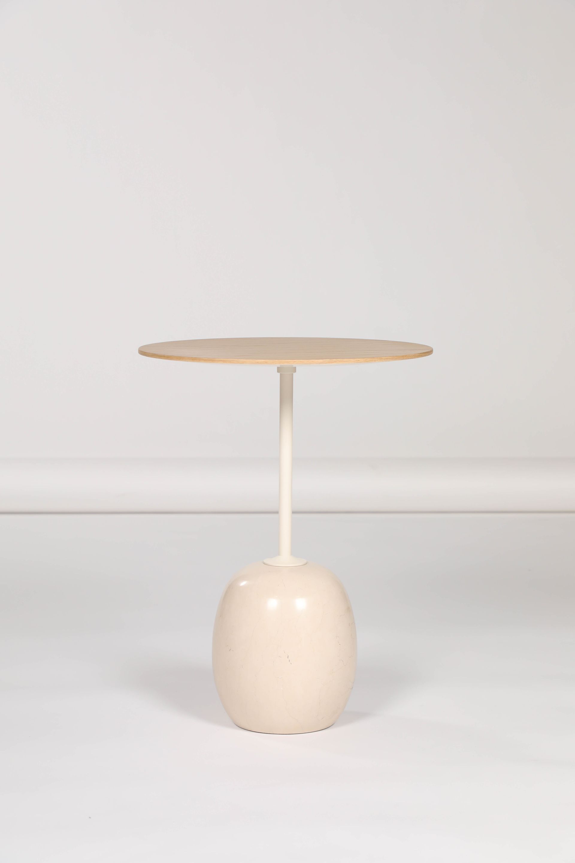 Lato LN8 sohvapöytä, tammi - Cream Diva marmori | Franckly