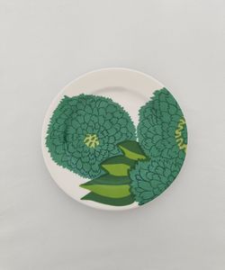 Marimekko Primavera lautanen 20 cm, ruohonvihreä | Käytetty design |  Franckly