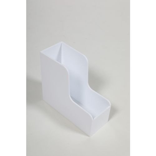 Magazine rack, white Franckly