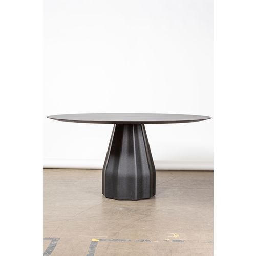 Viccarbe Burin table, 150 cm, black - black laminate