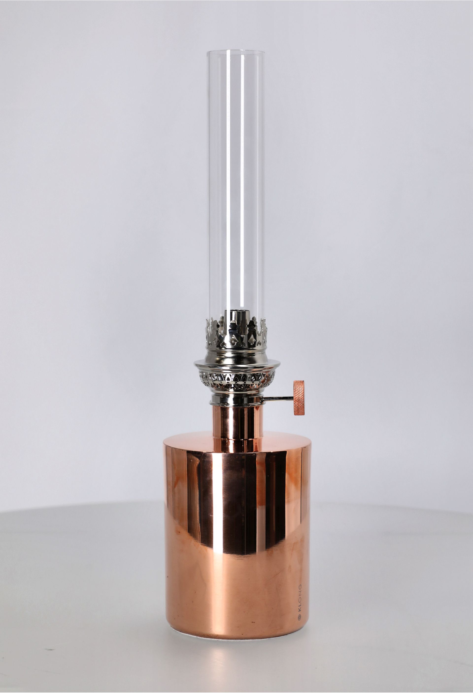 Klong Patina oil lamp, small, black