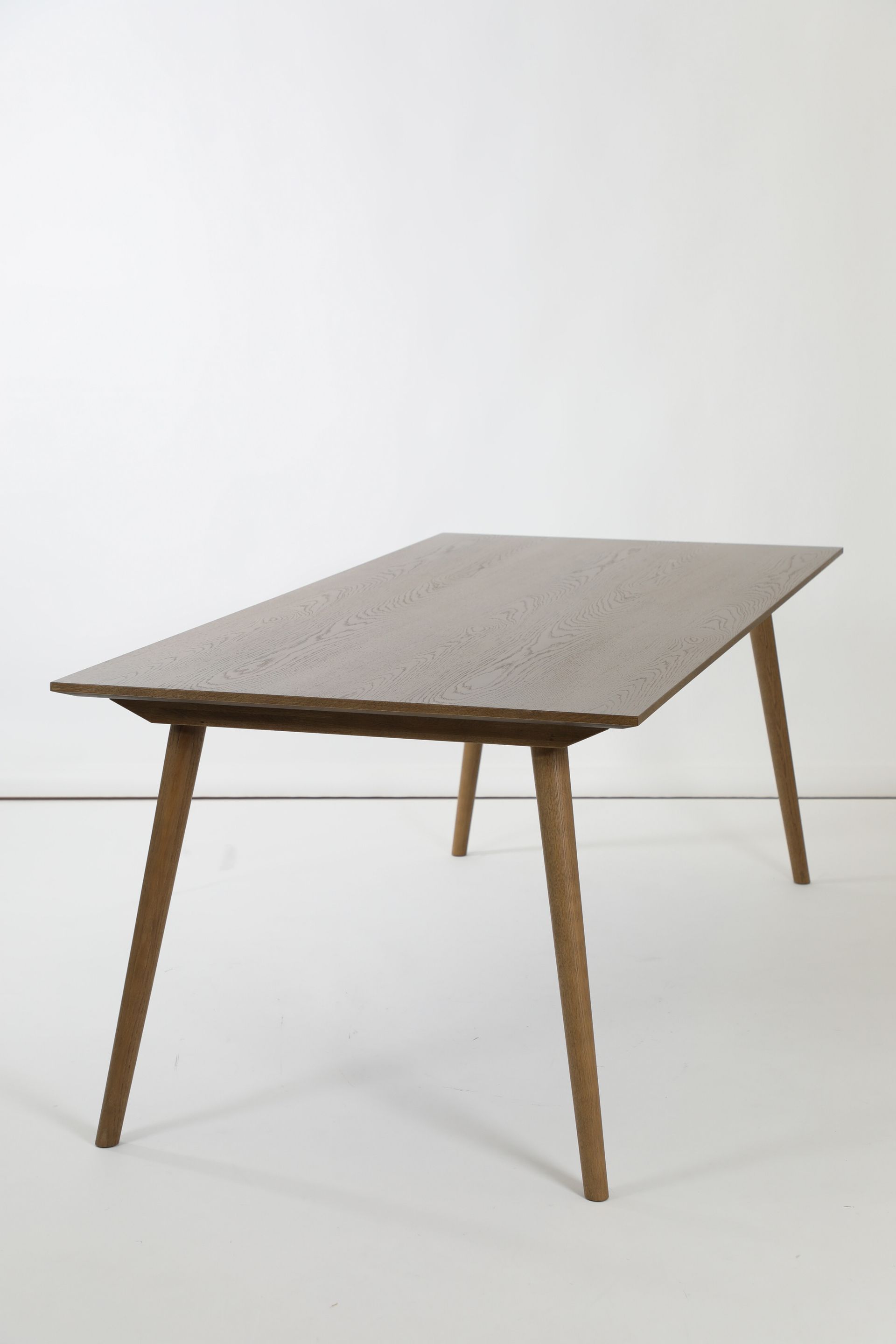Smoked oak dining table