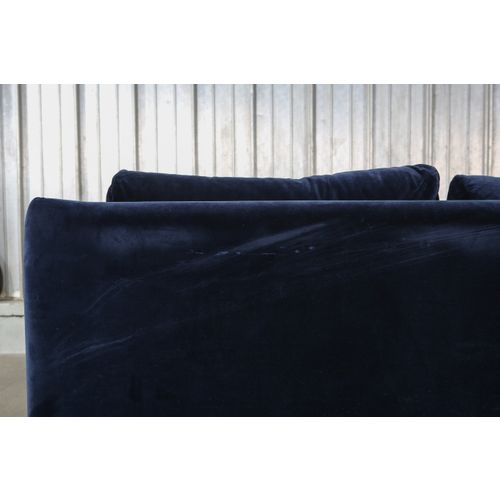 Hackney Sofa Seater Lola Navy Franckly