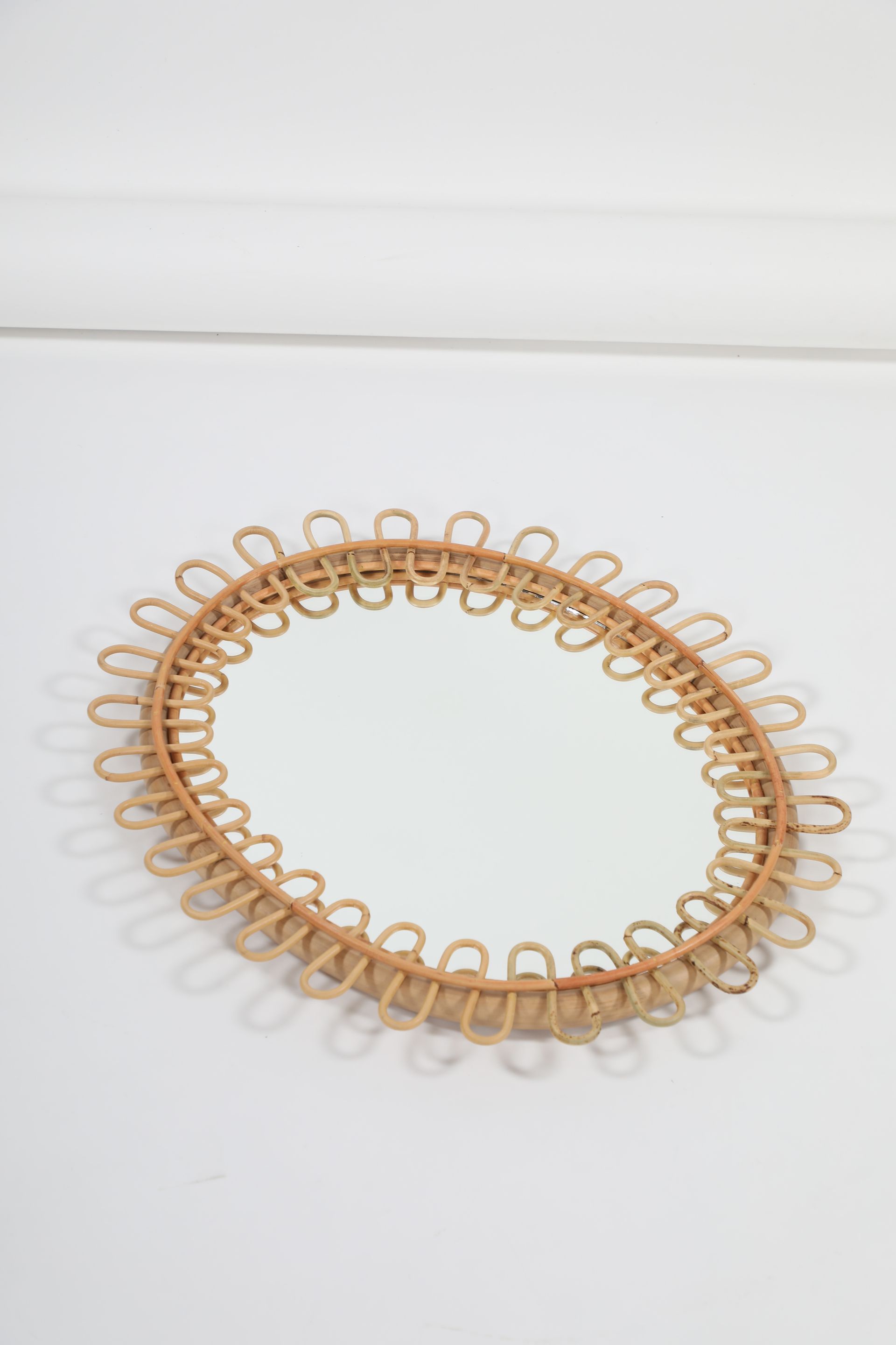 Luella mirror, polished natural Franckly