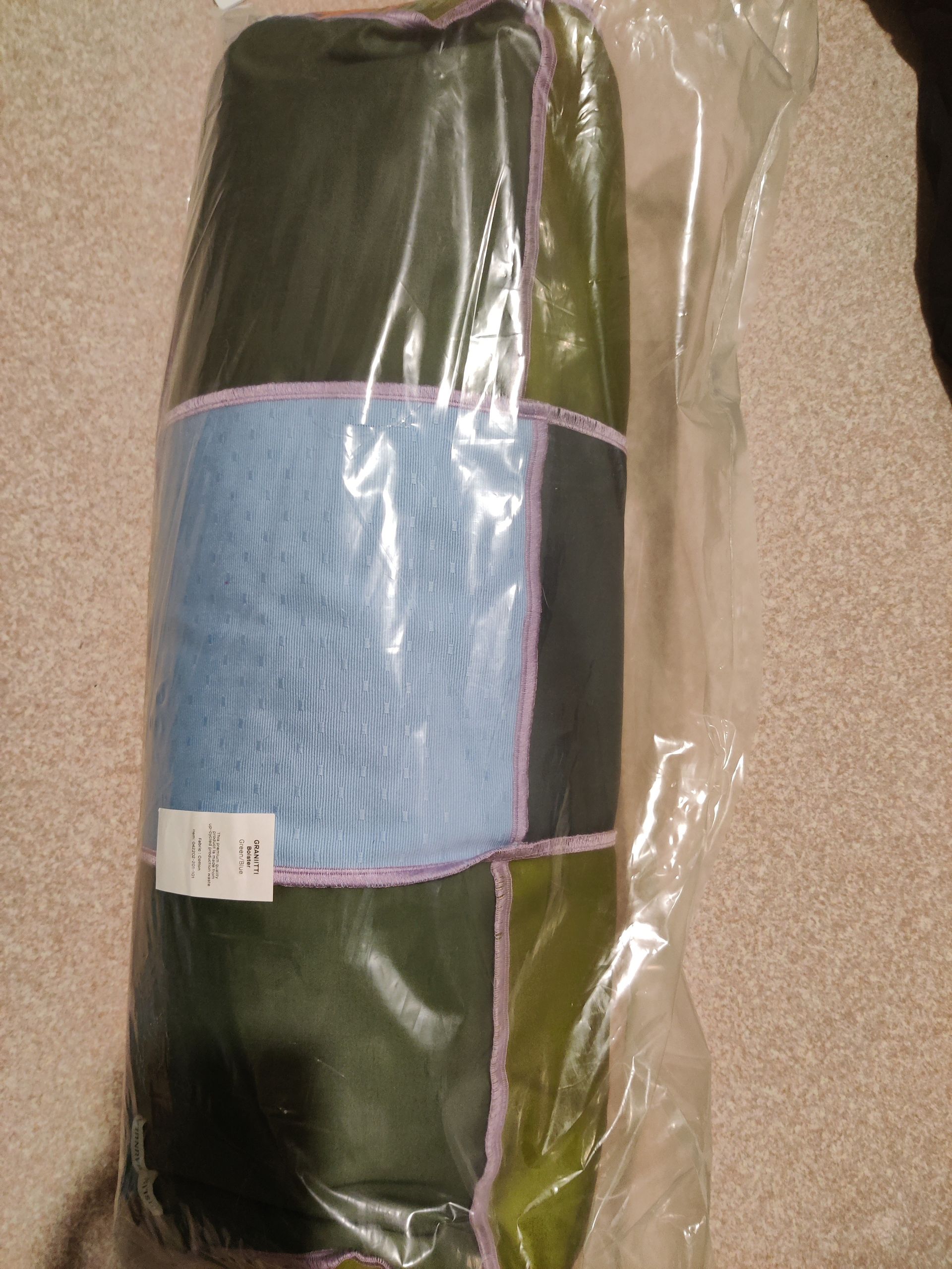 Jumble bolster, 60 x 20 cm, granite Franckly