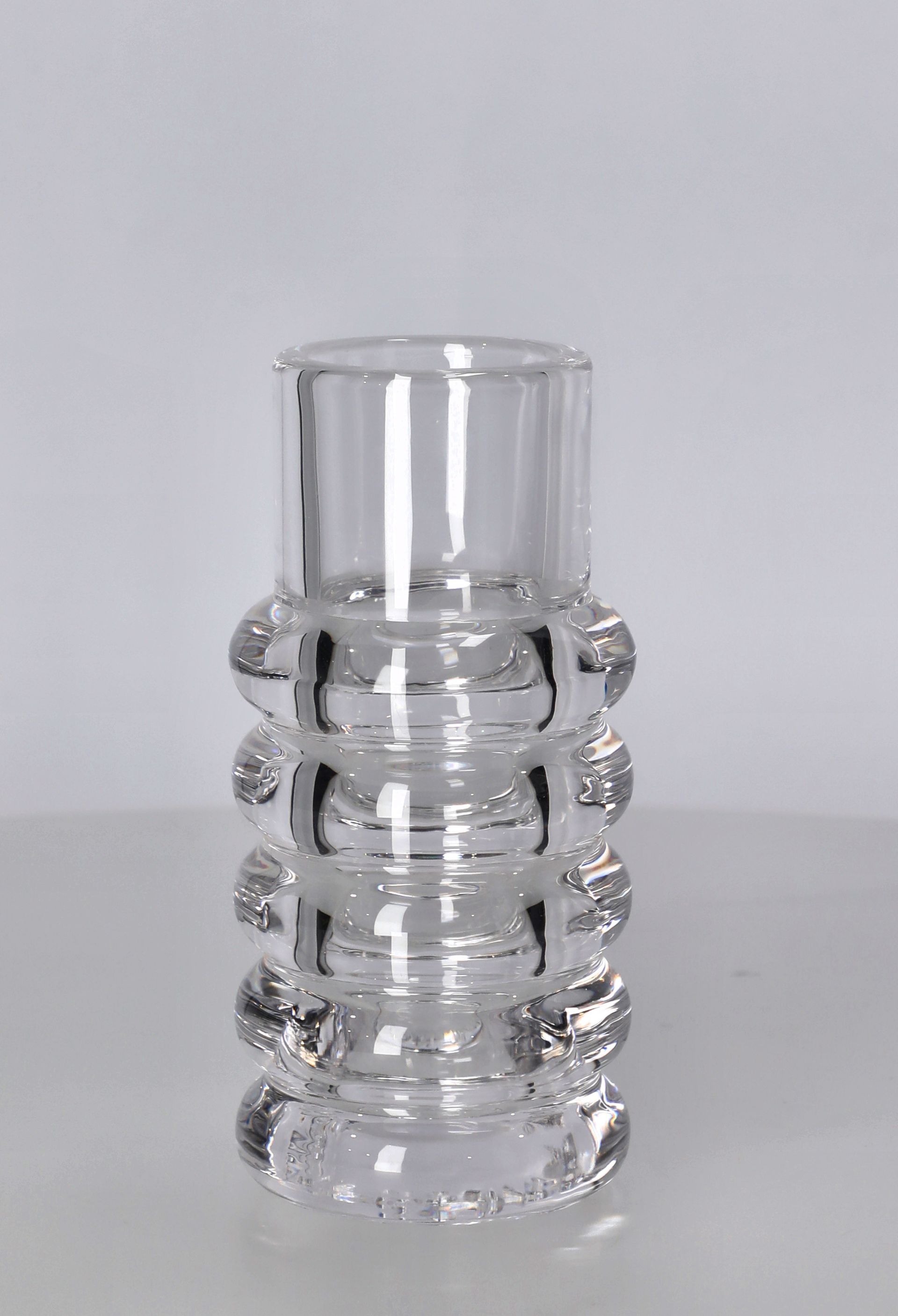Press Stem vase, clear Franckly