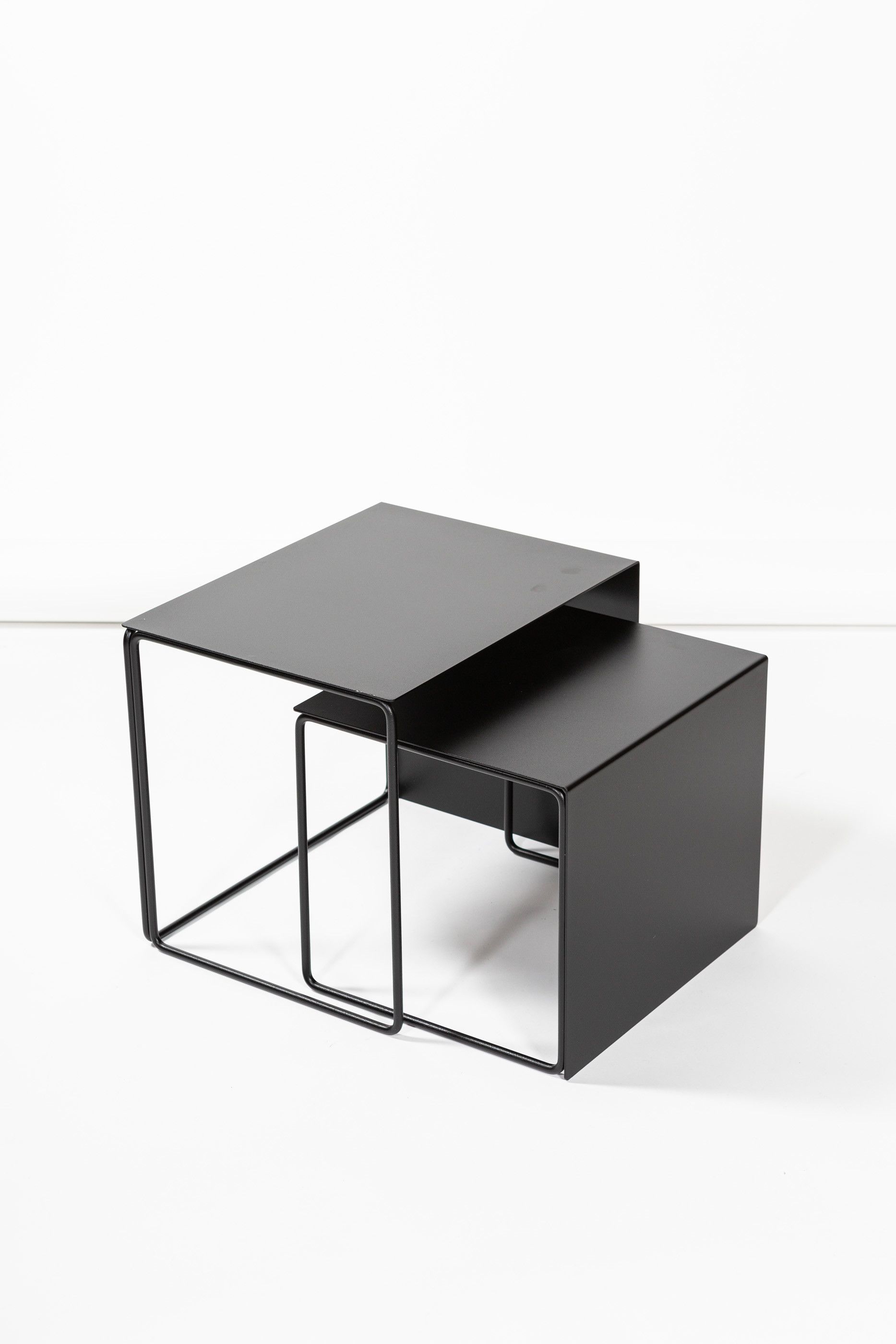 Cluster tables 2 pcs, black | Franckly
