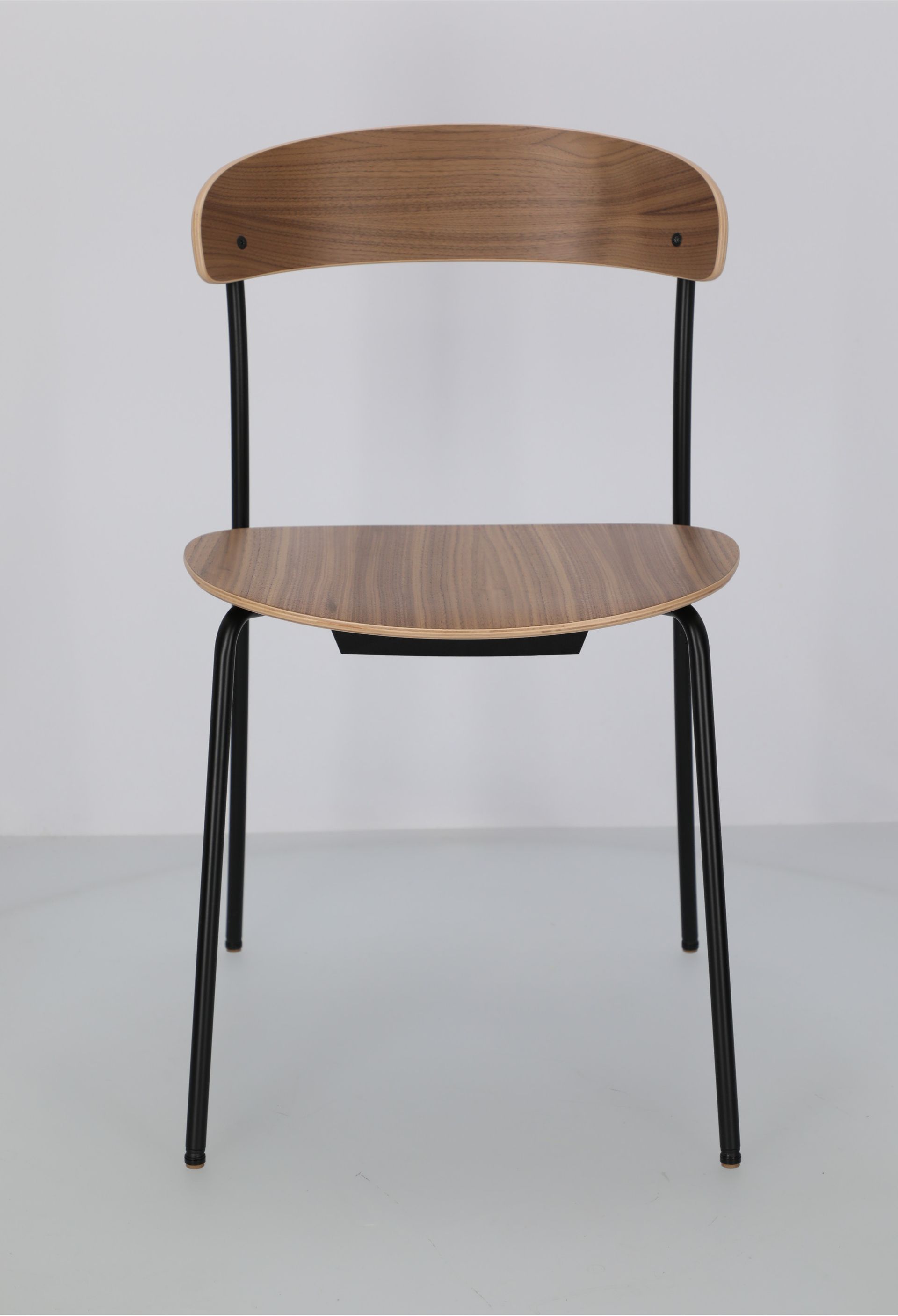 Missing chair, walnut black Franckly