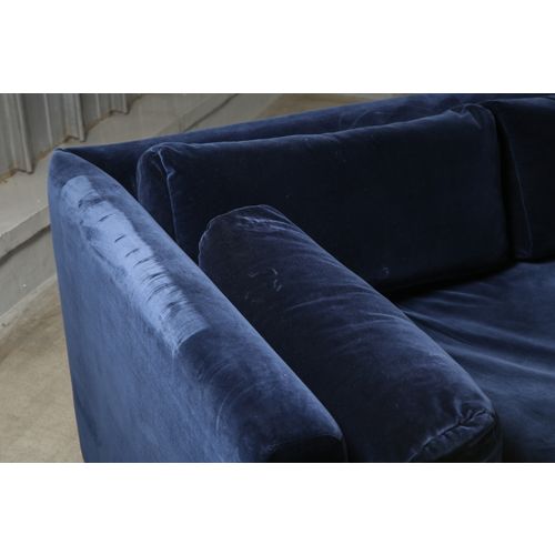 Hackney Sofa Seater Lola Navy Franckly