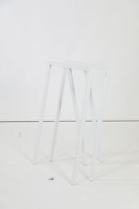 HAY Loop Stand high frame, 2 pcs, white, Pre-used design