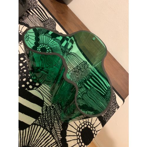Aalto vase 160 mm, emerald | Franckly