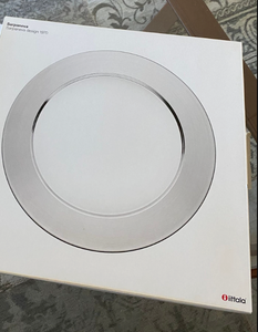 Iittala Sarpaneva steel plate 32 cm | Pre-used design | Franckly