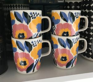 Marimekko Oiva - Rosarium mug 2,5 dl | Pre-used design | Franckly